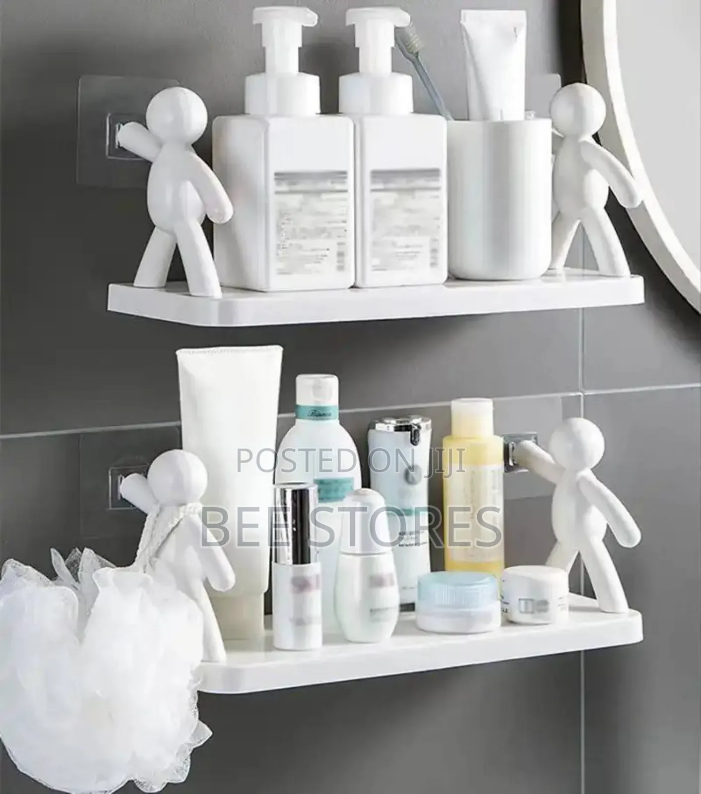 Bathroom Wall Rack Organiser