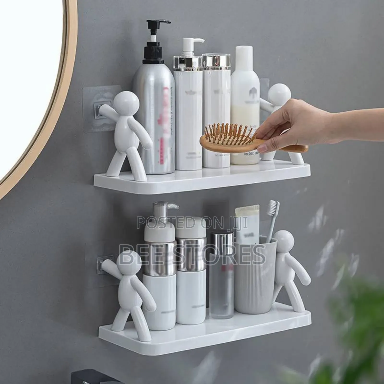 Bathroom Wall Rack Organiser
