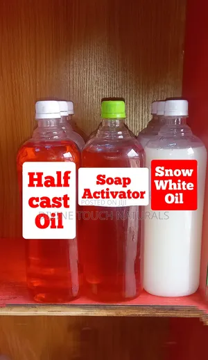 Photo - Halfcast Oil , Soap Activator , Snow White Oil