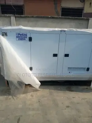 150kva Brand New Perkins Generator Soundproof 100%Copper .