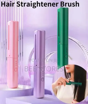 Rechargeable Hair Straightener Comb