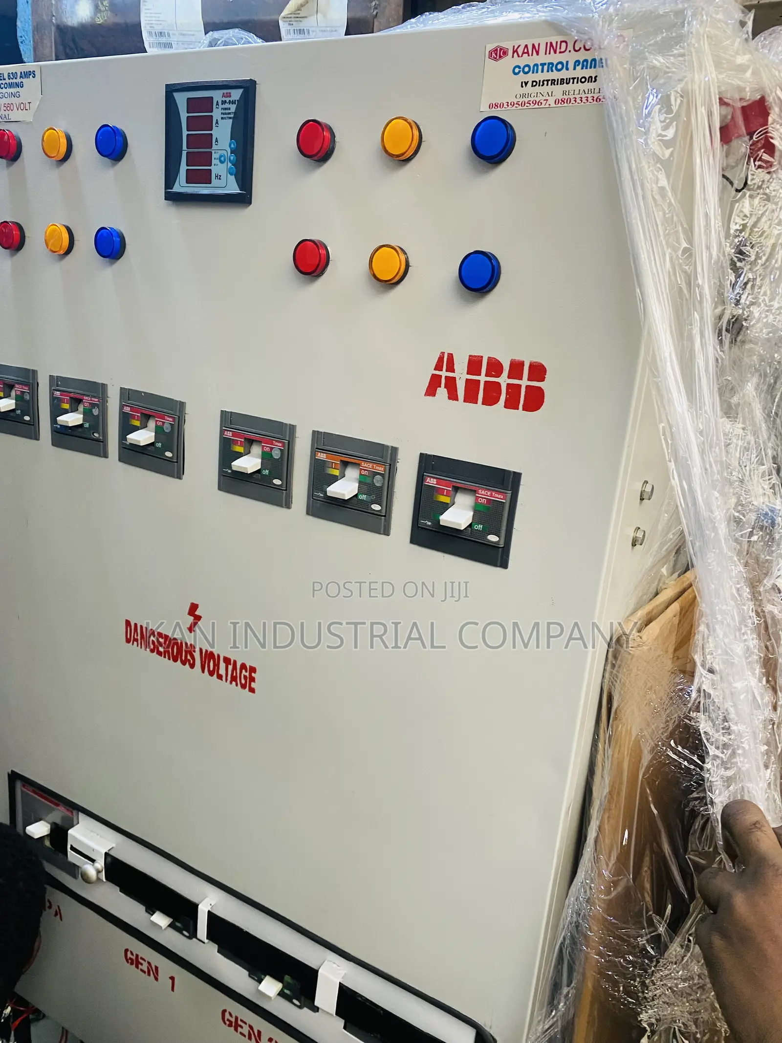 3 Generator and Nepa Breaker Board