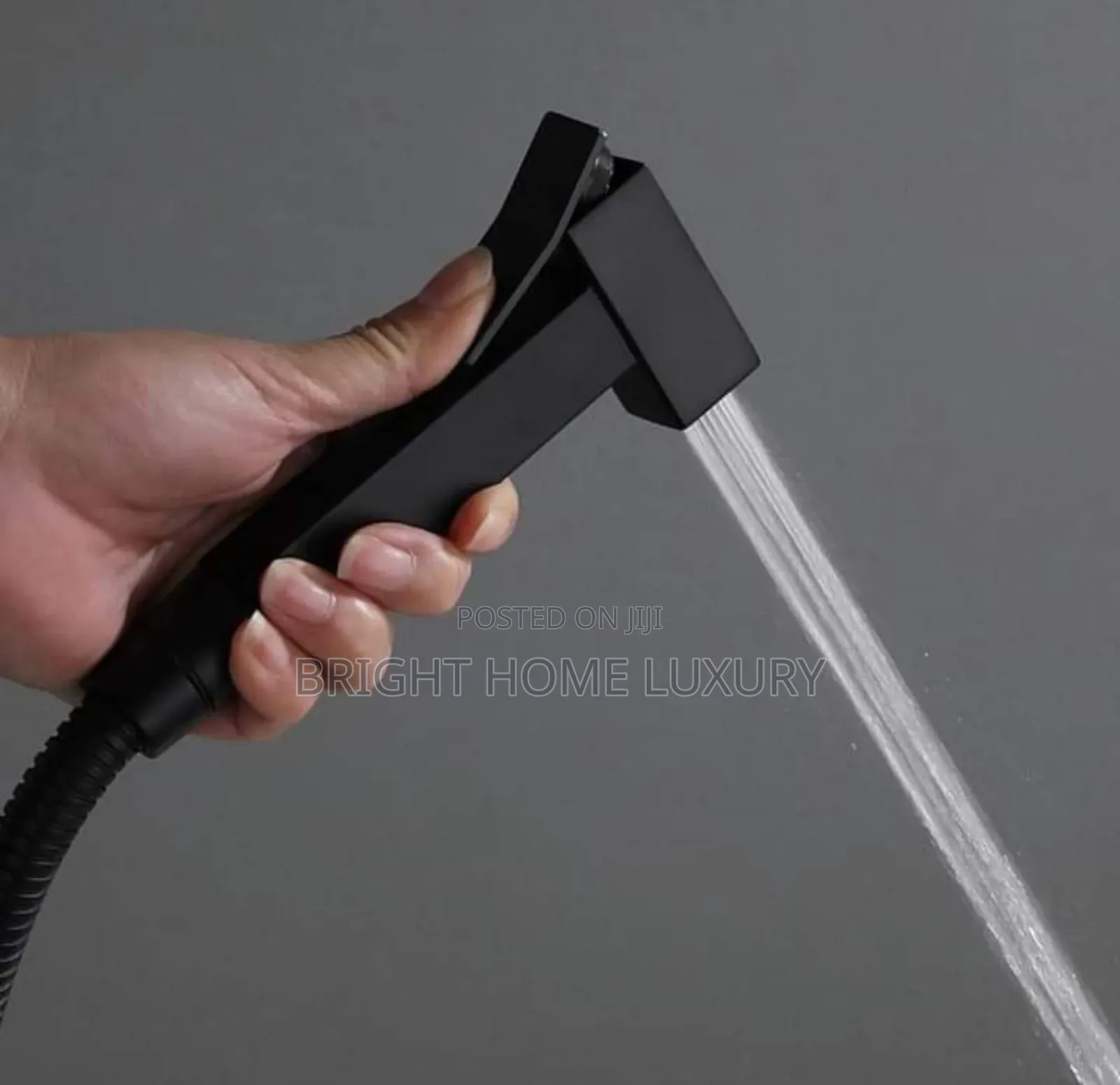 Anti-Rust Quality Pressing Shower (Black)