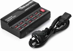 10 Ports USB Fast Charge Hub 5V Power Surge Protection