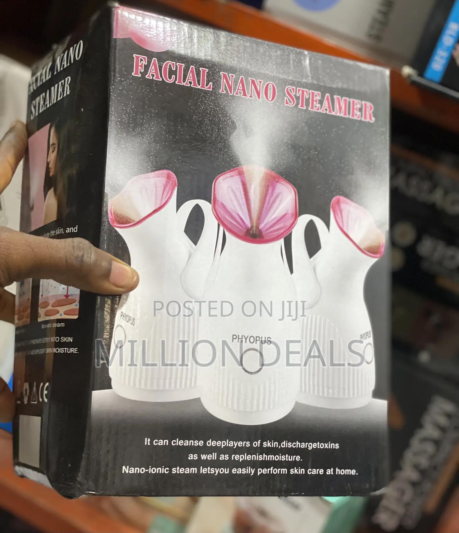 Unique Phyopus Facial Nano Steamer