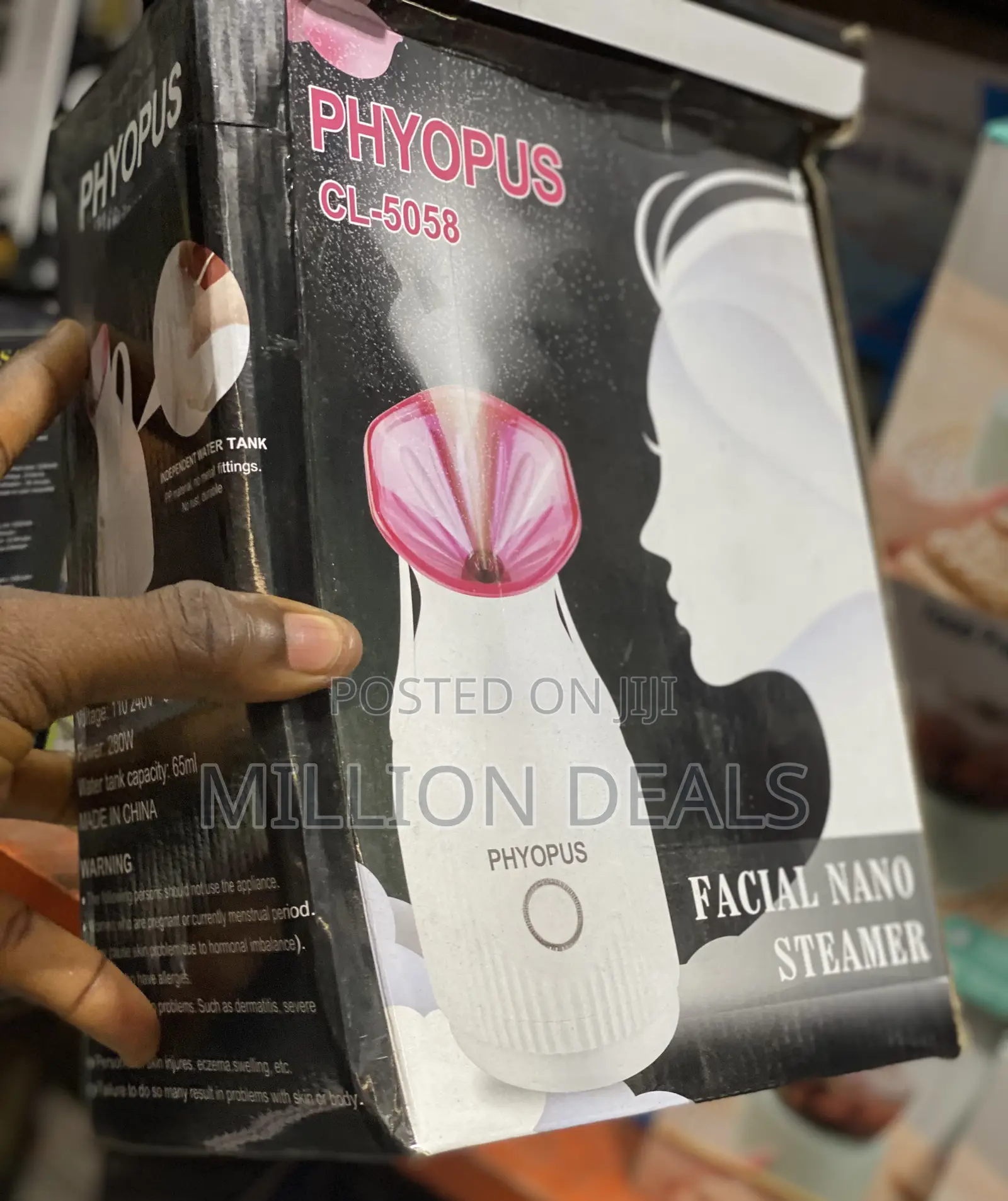 Unique Phyopus Facial Nano Steamer
