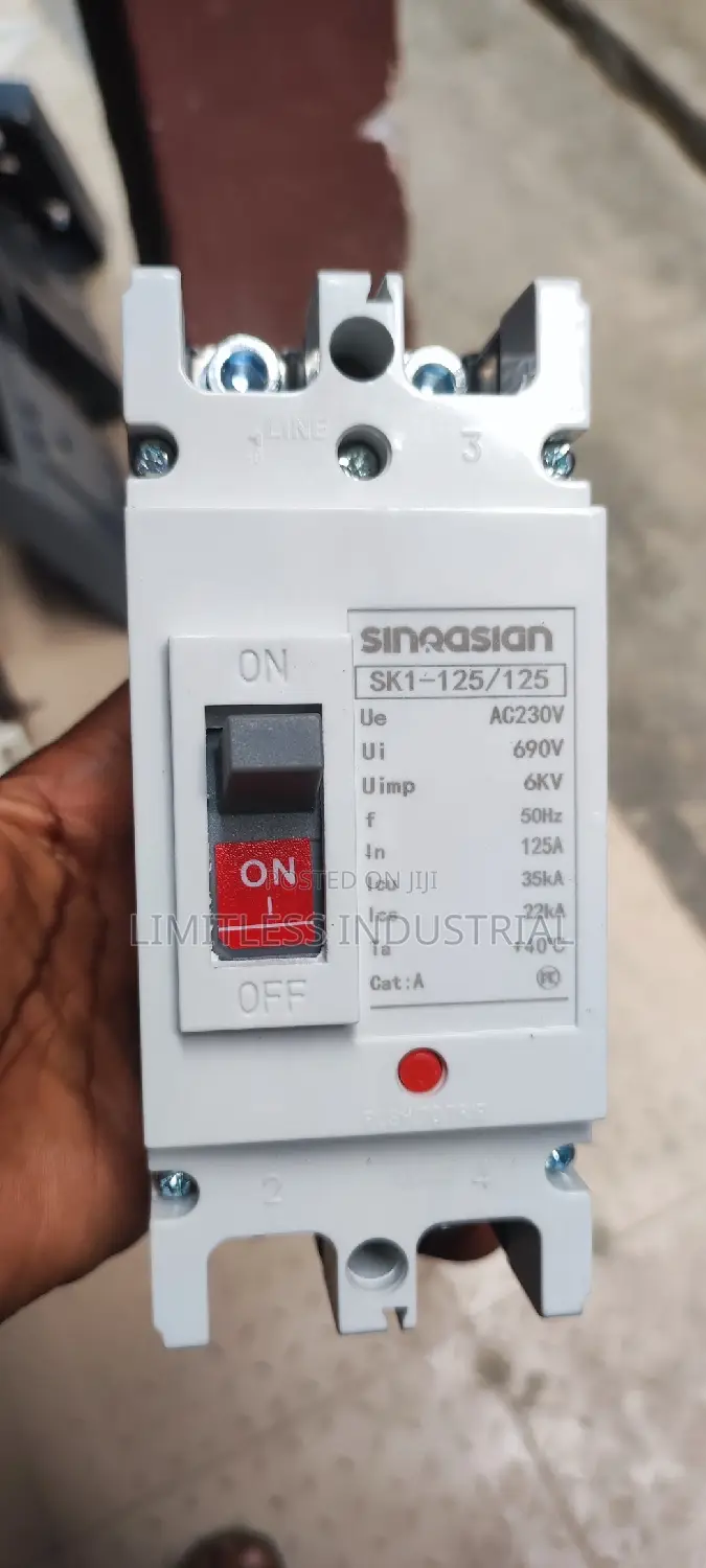 125A 2pole AC AC McCb Breaker