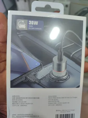Wiwu Mars PD Car Charger 30w