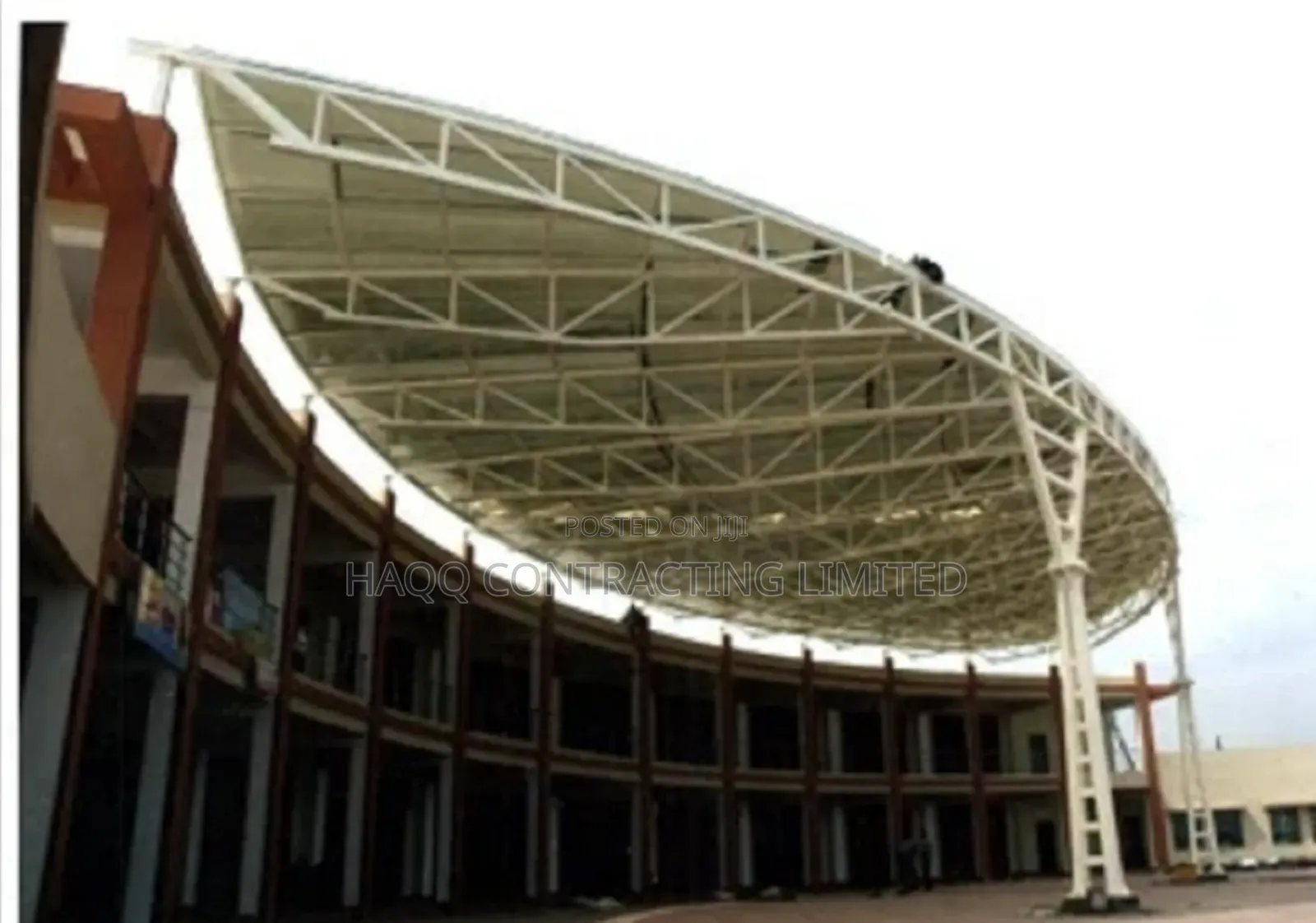 Mild Steel Canopy Fabrication Services