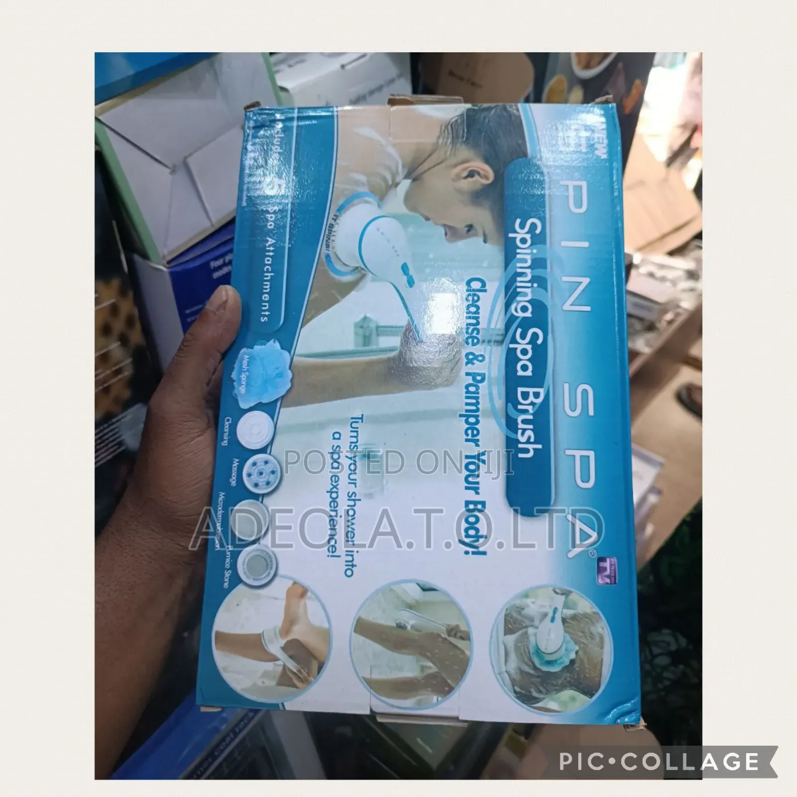 Spinning Spa Brush
