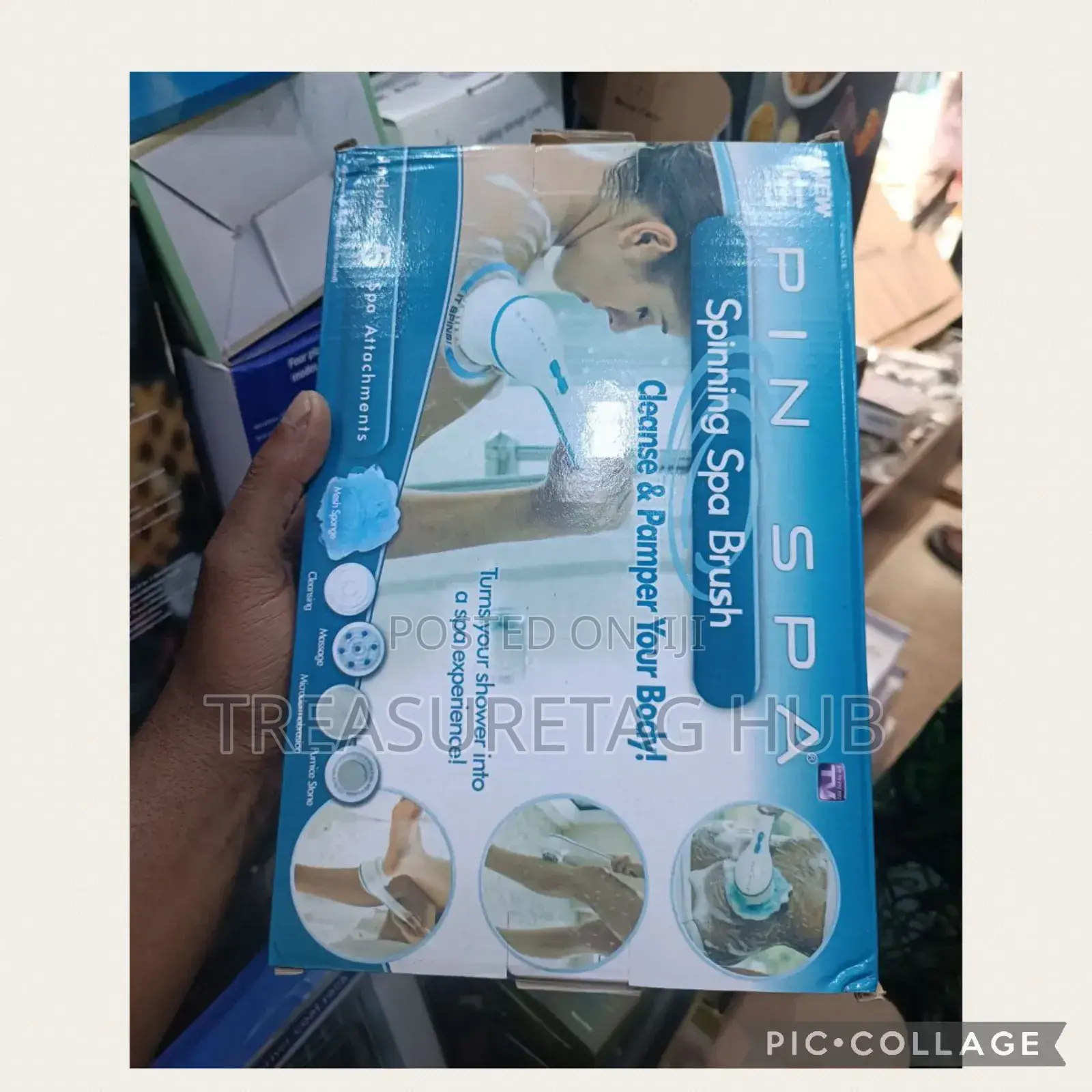 Spinning Spa Brush