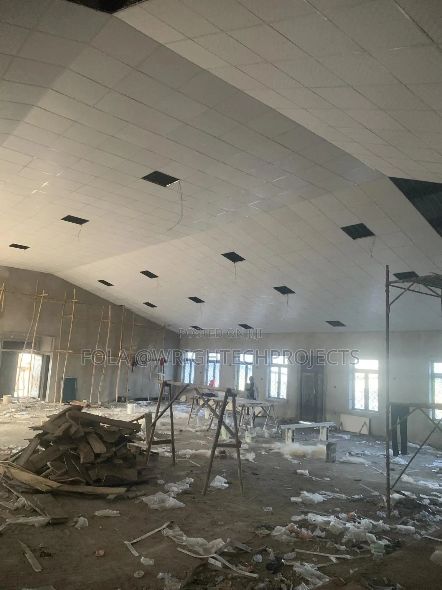 8mm Gypsum Suspended Ceiling Tiles