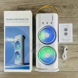 Rechargeable Double -Headed Spray Fan