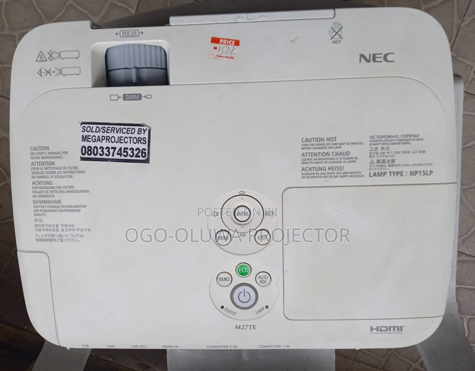 Sharp Nec Projector