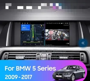 BMW 5 Series F10 F11 Android Navigation Screen