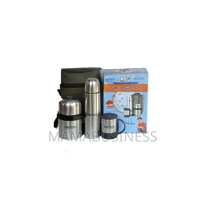 5 in 1 Stainless Steel Lunch Box Pack Set