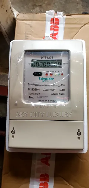 Schneider Three Phase Check Meter