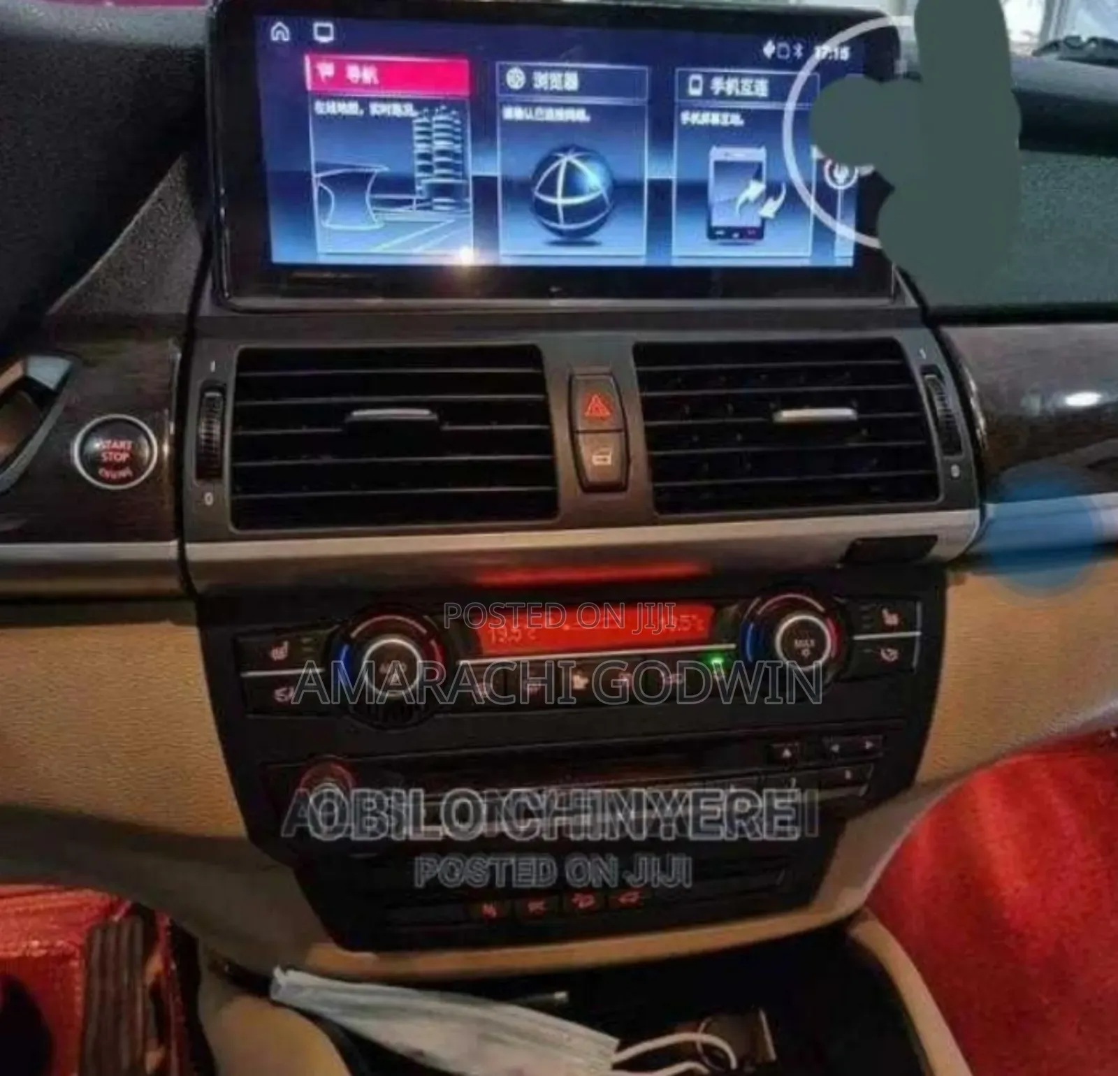 BMW 528i Android Screen
