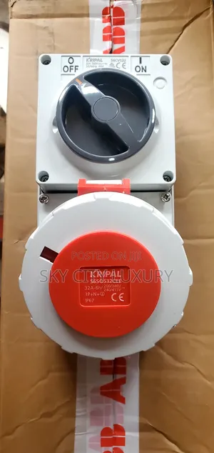 Kripal 32amp Industry Socket Ip67