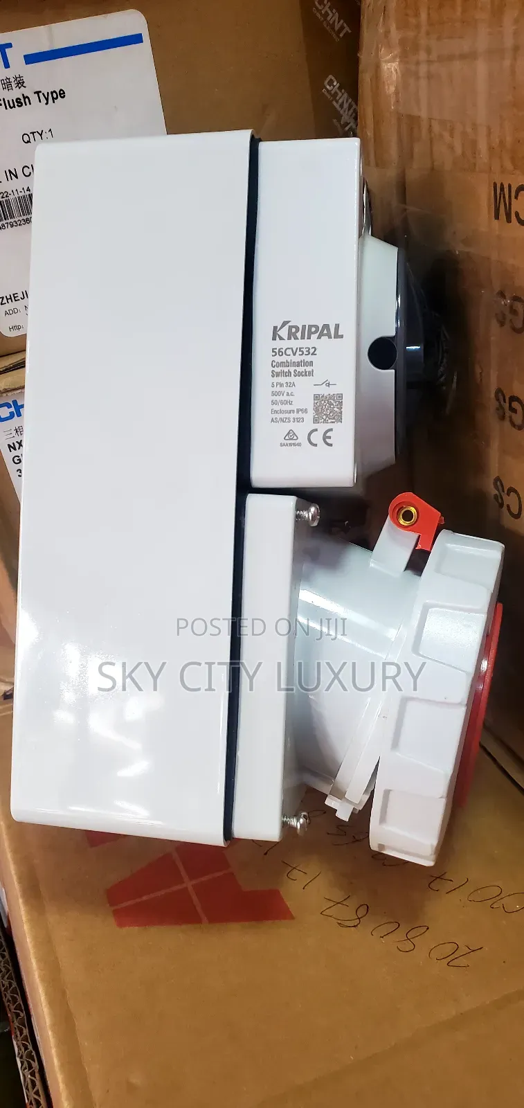 Kripal 32amp Industry Socket Ip67