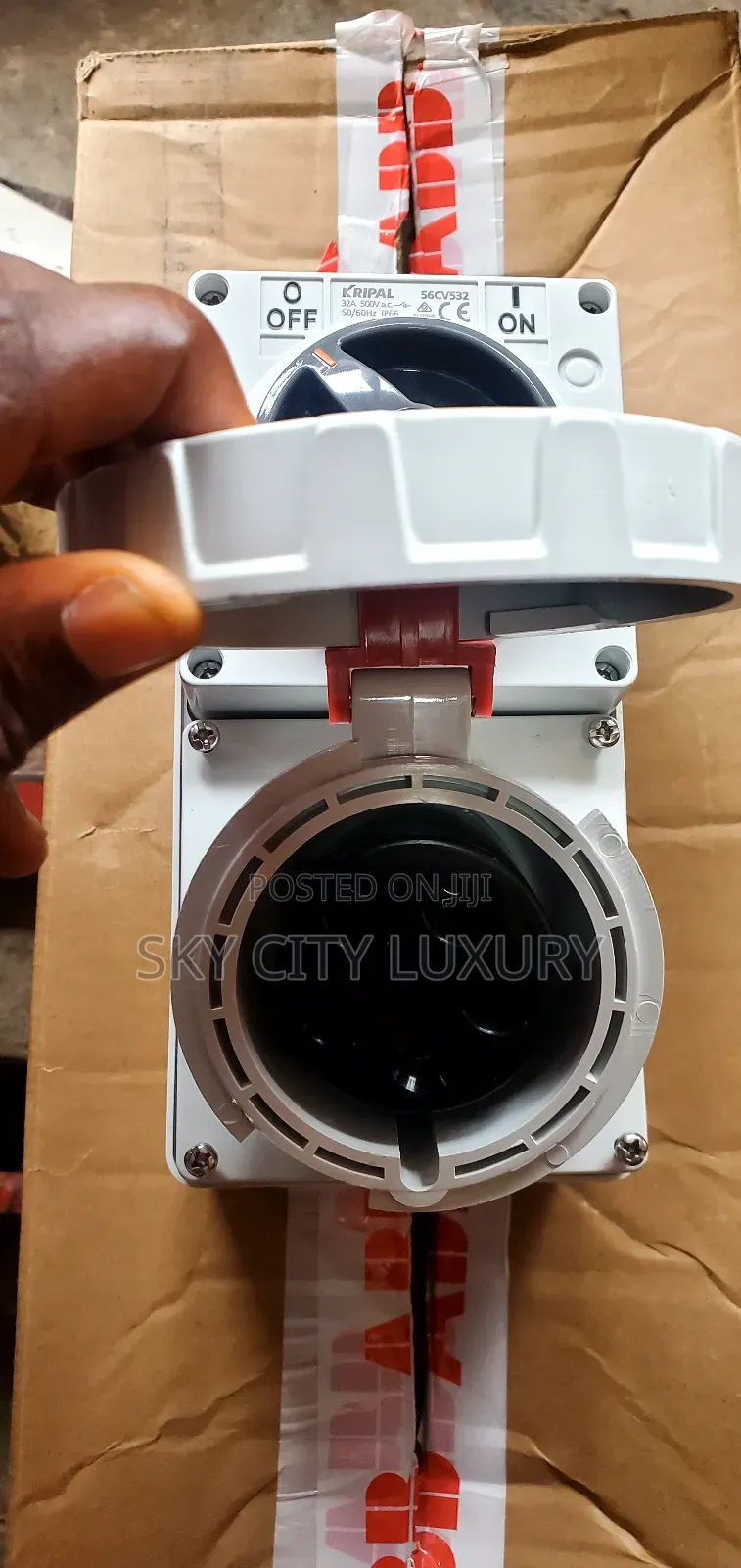 Kripal 32amp Industry Socket Ip67