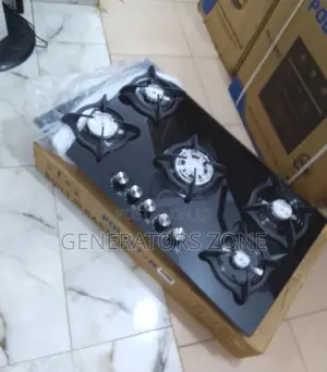 5 Burner Polystar Built in Gas Hob Gas Cooker( Brand New)