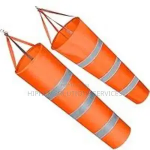 Heavy Duty Aviation Wind Socks Rainbow For Range Orange