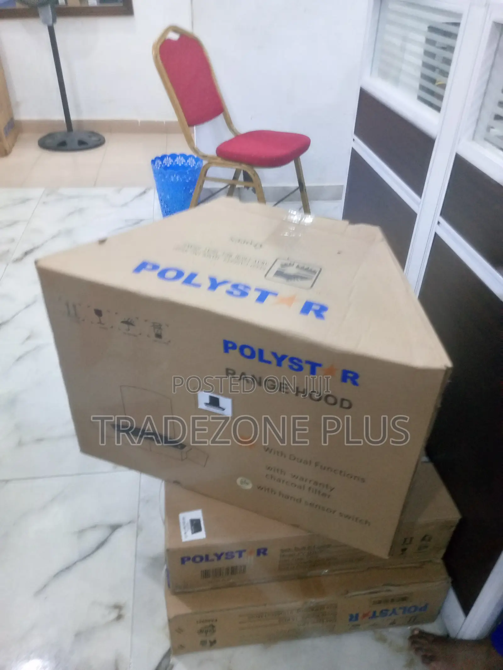 Polystar 4burner Full Rangehood 60cm