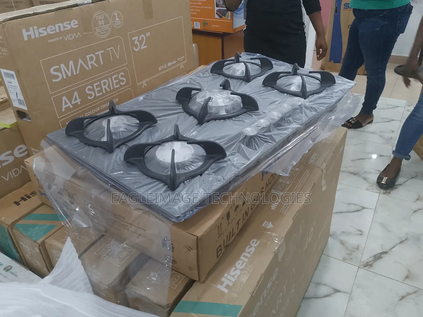 Light Weight Polystar5 Burner Gas Hob