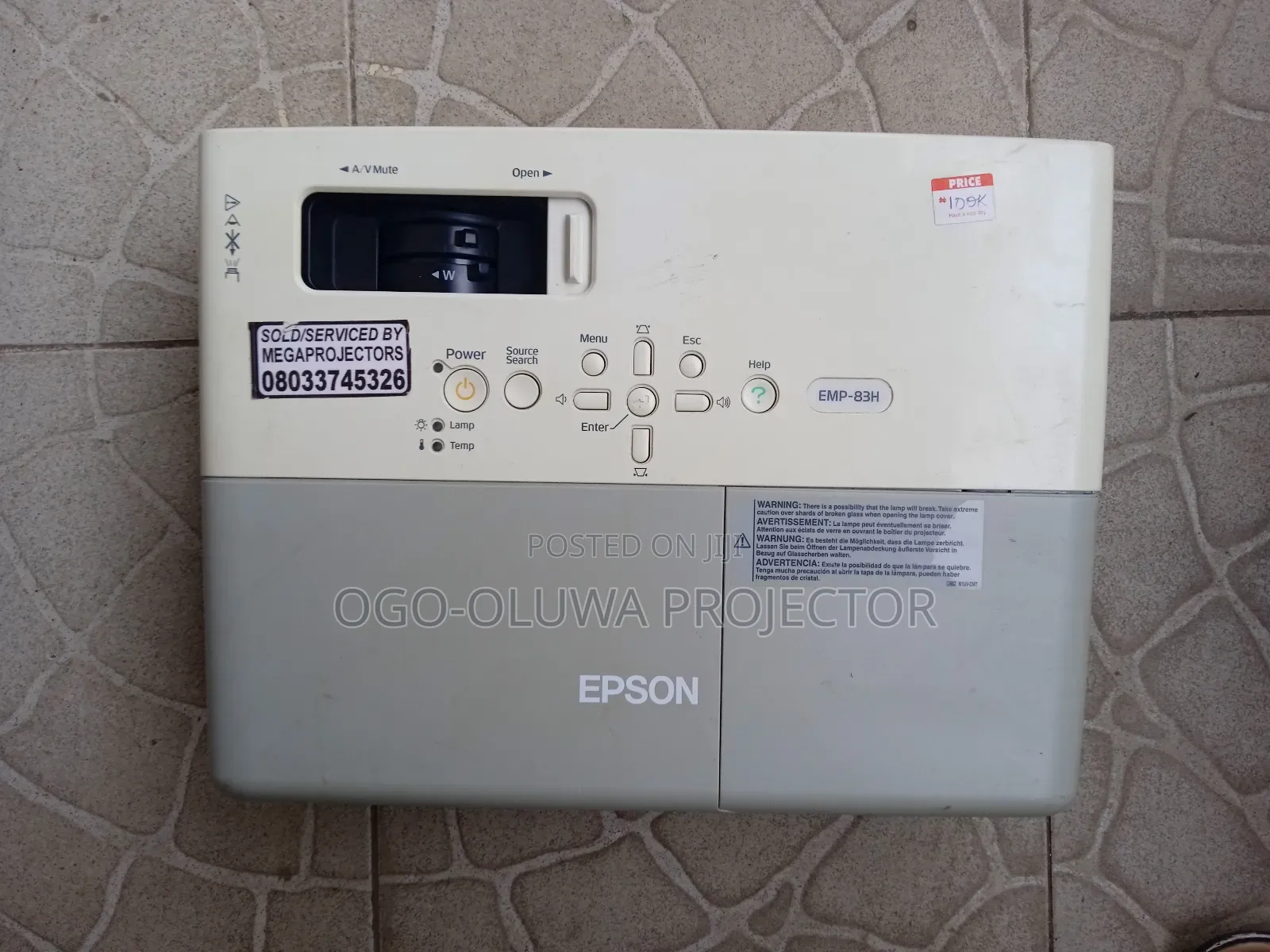 Clean Epson Projector for Sale