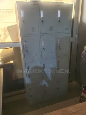 12 Lockers Metal Cabinet