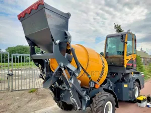 1cubic Mobile Concrete Self Loading Machine With Mixer