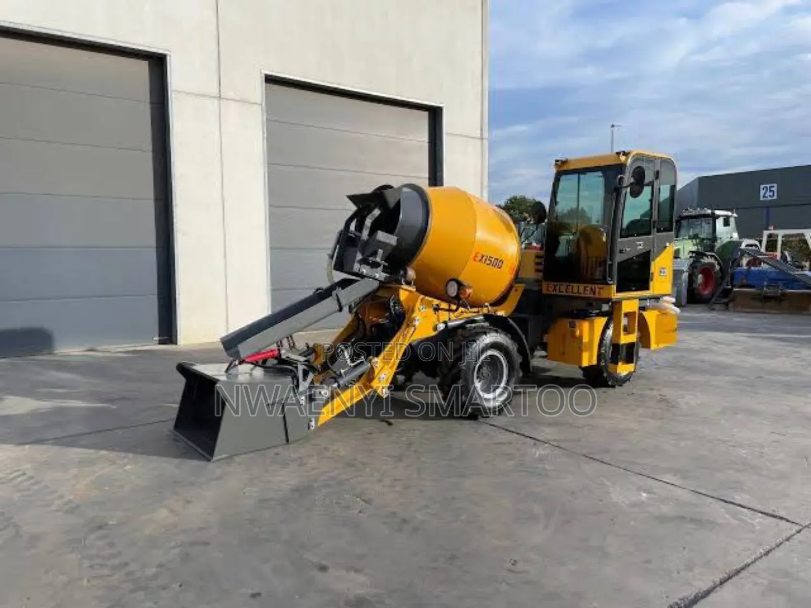 1cubic Mobile Concrete Self Loading Machine With Mixer in Lagos Island ...