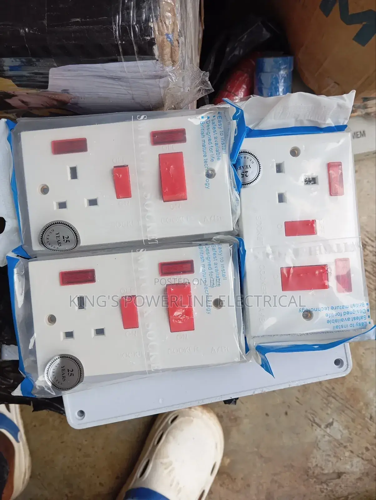 3*6 Cooker Socket a Bt