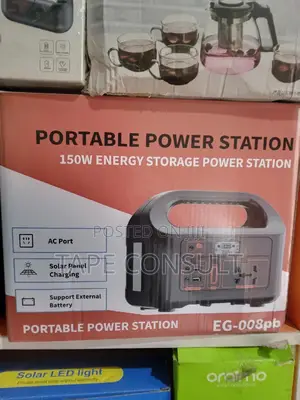 Solar Panels Power Station for Laptop, Fan, Small TV Etc