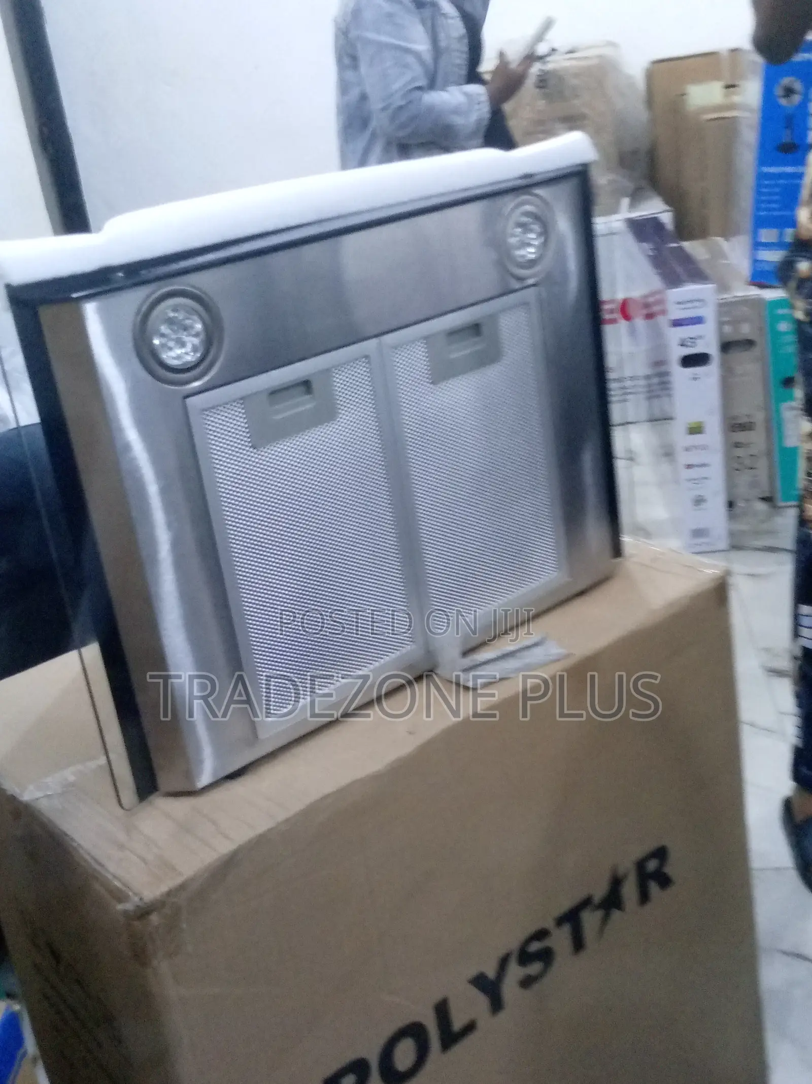 Quality Polystar 60cm Kitchen Smoke Rangehood PV-6009BD