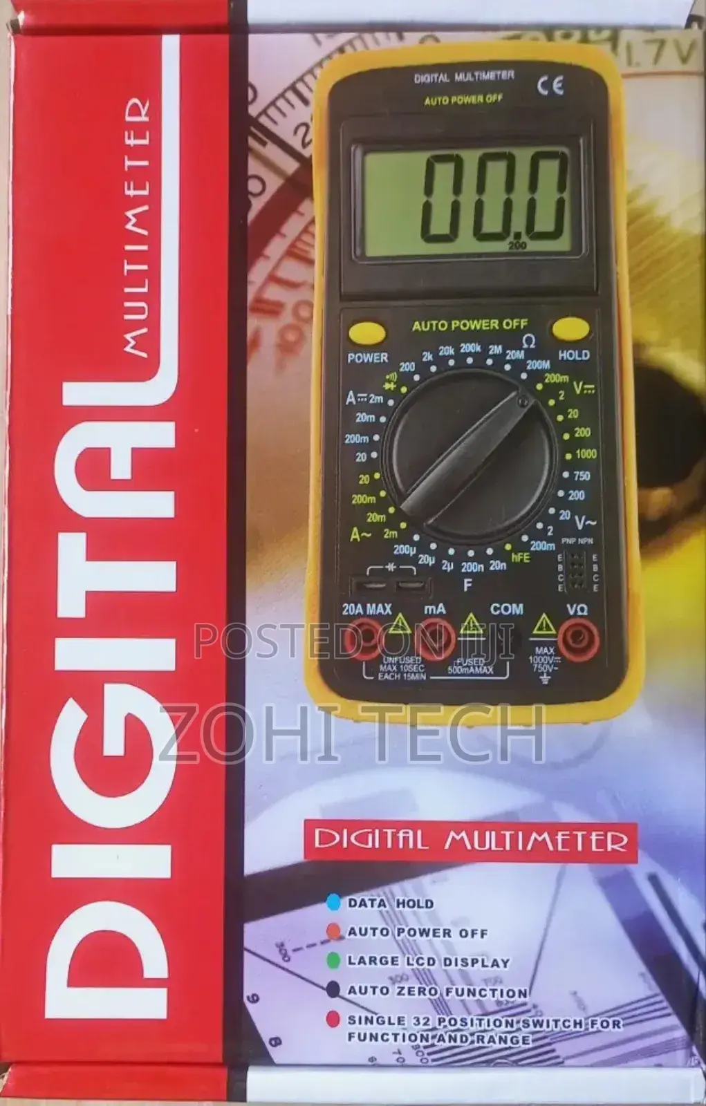 Digital Multi Meter 9205