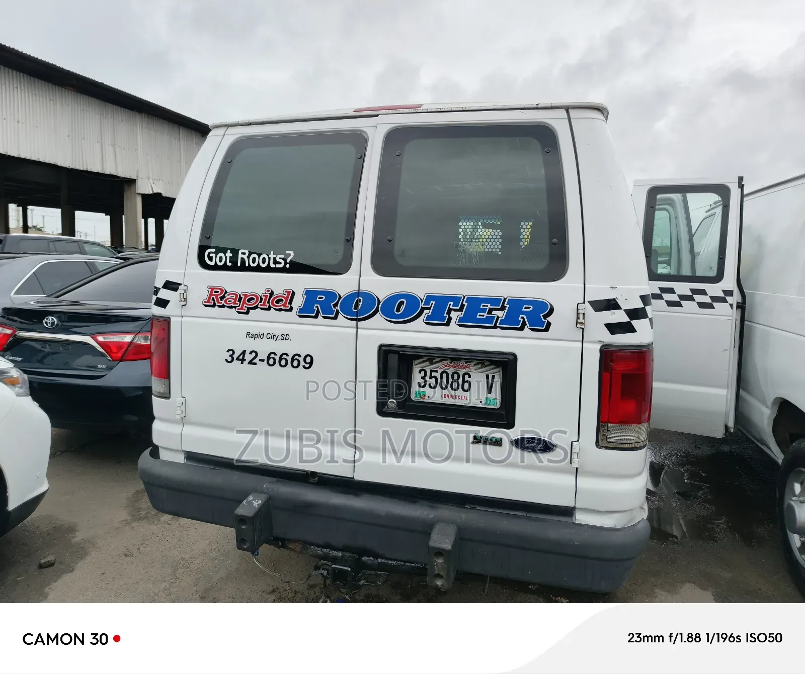 Ford E250 2013 White