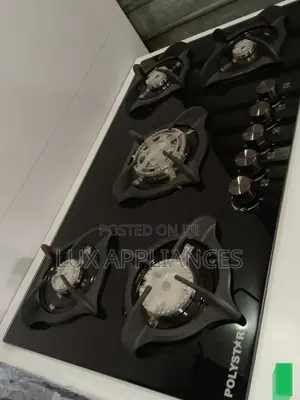 Best Polystar Brand New Five Burner Gas Cooker