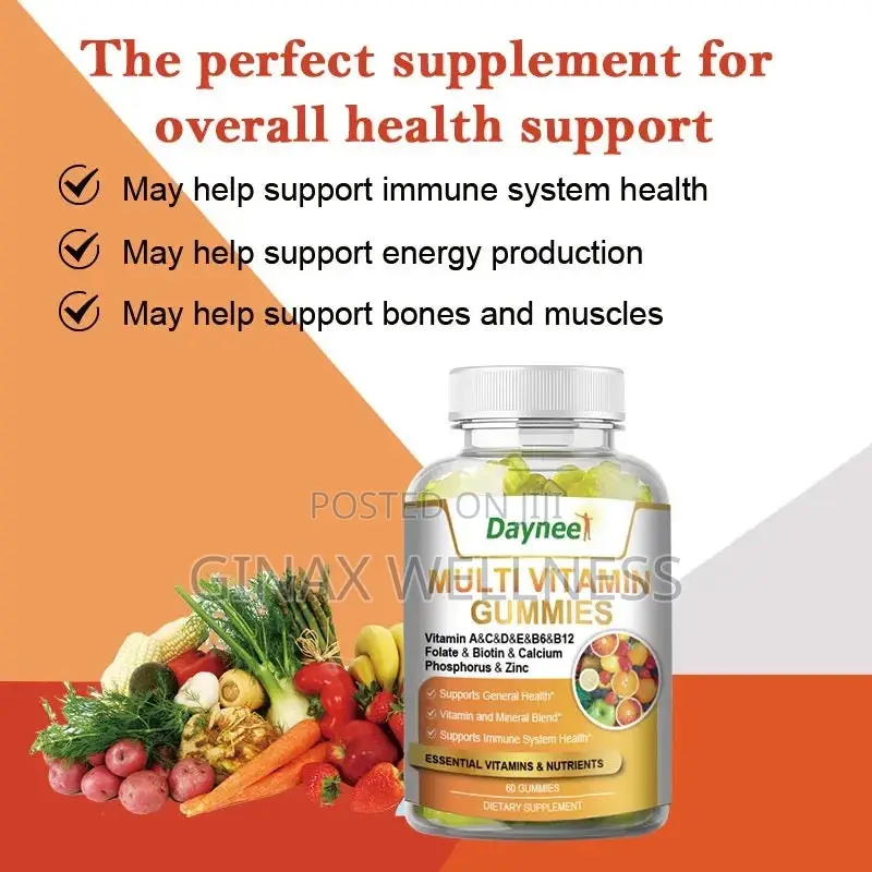 Multivitamin Gummies With Calcium and Zinc