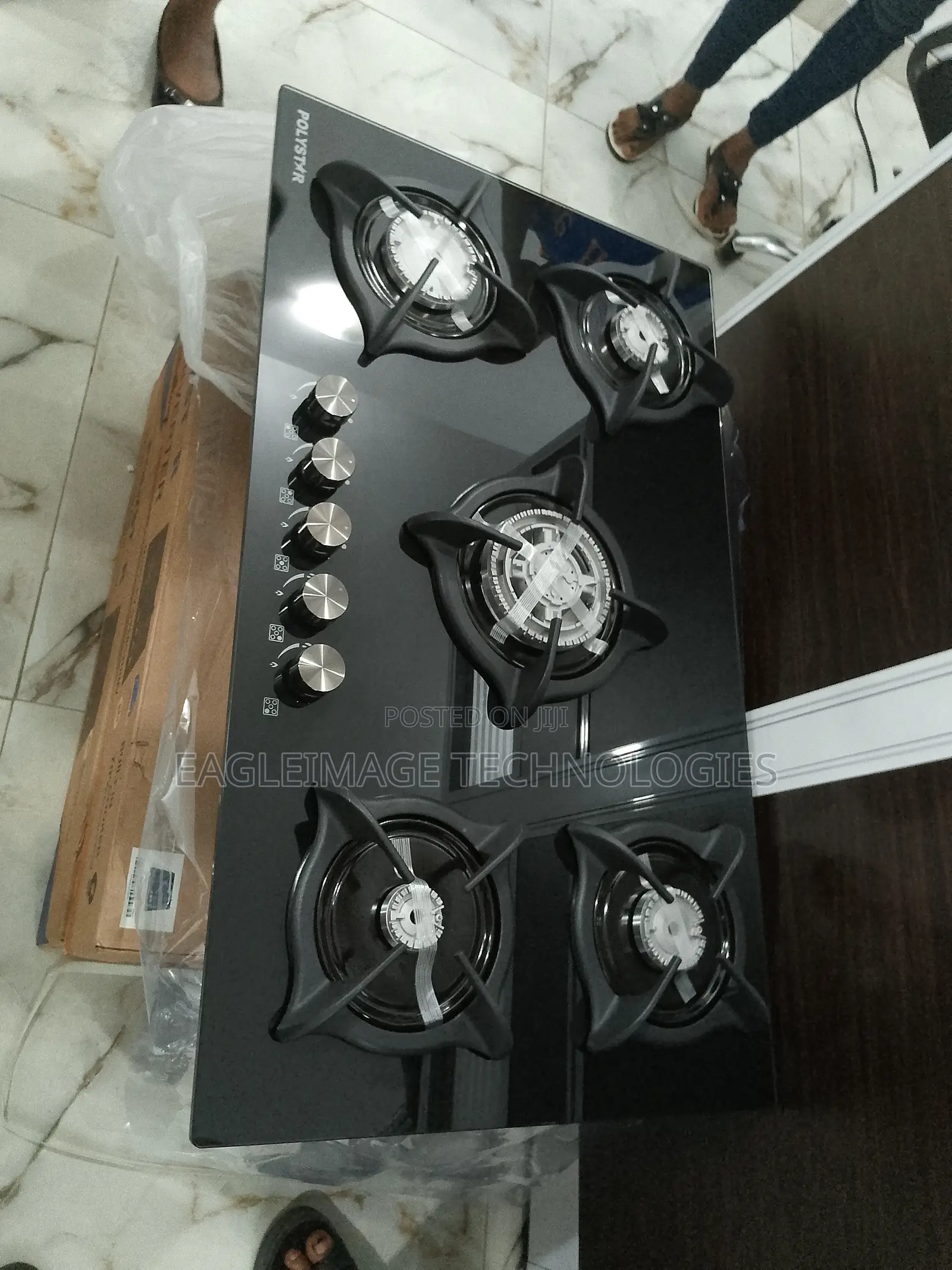 Best Grade Polystar 5 Gas Burner Hob