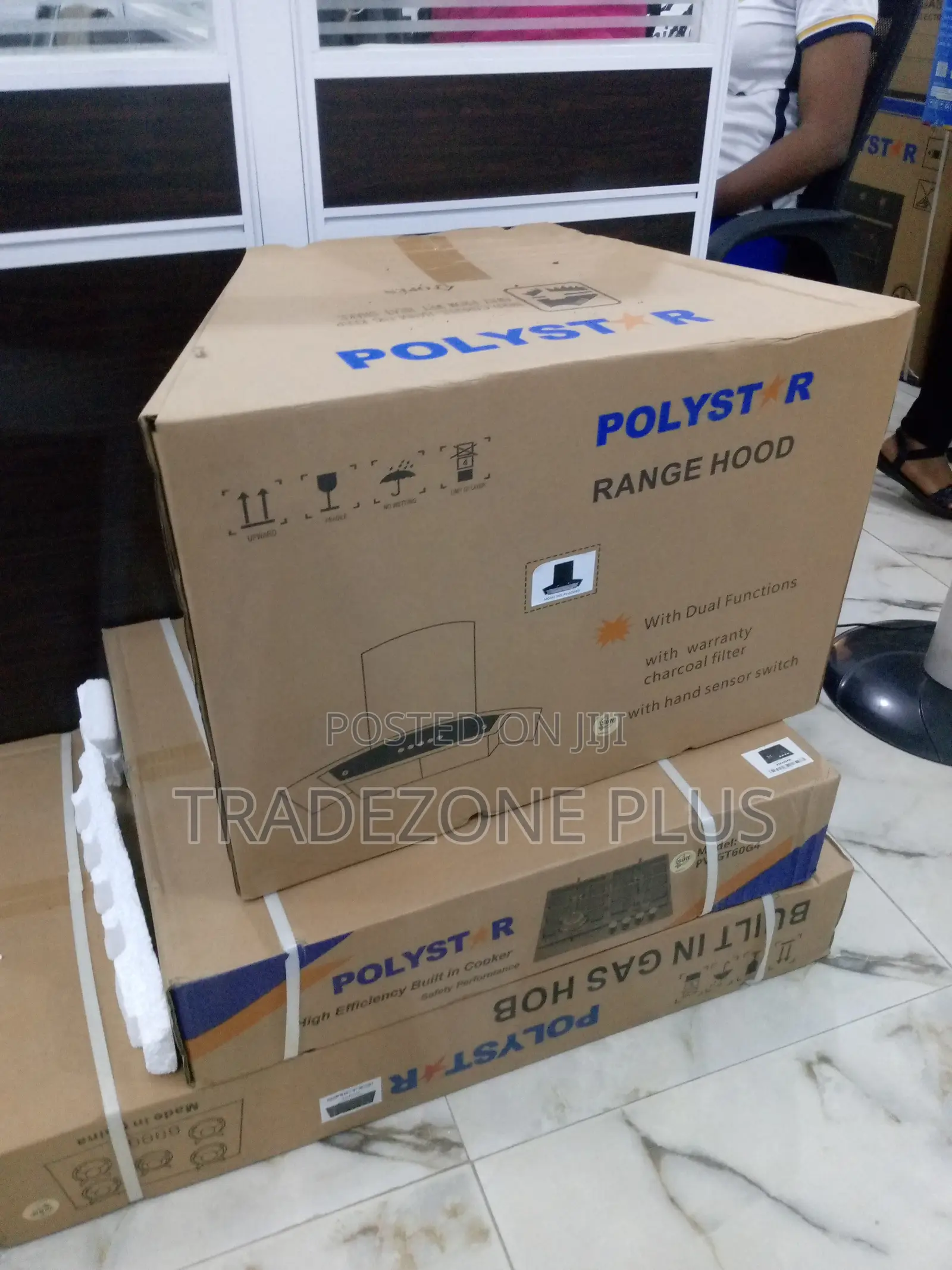 Classic Polystar 60cm Kitchen Smoke Rangehood Pv-6009bd