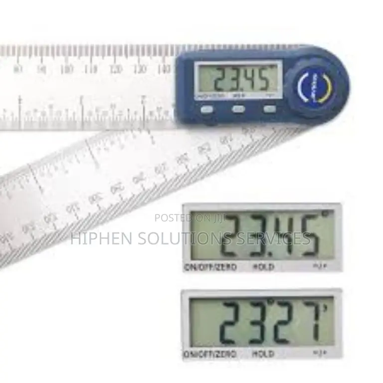 Electronic Digital Angle Finder 8" Protractor Ruler