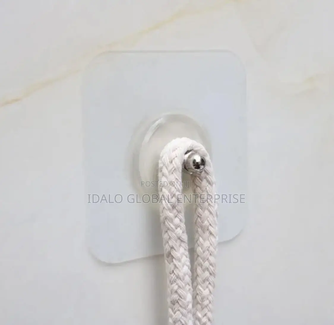 Transparent Adhesive Wall Hook - (12pcs)