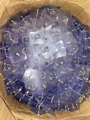 Transparent Adhesive Wall Hook - (12pcs)