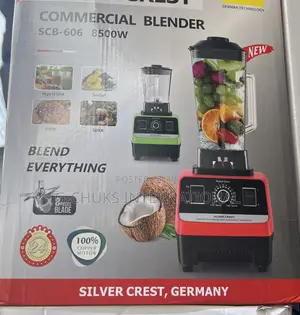 Silver Crest German Heavy Duty Commercial Blender-6500w