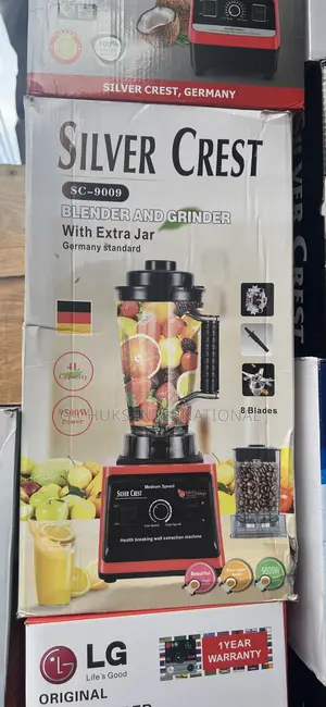 Silver Crest Double Cup Powerful Multifunctional Blender