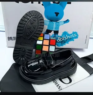 Photo - Boy's Girls Black Unisex Good Quality Shoes Sizes 19 to 36
