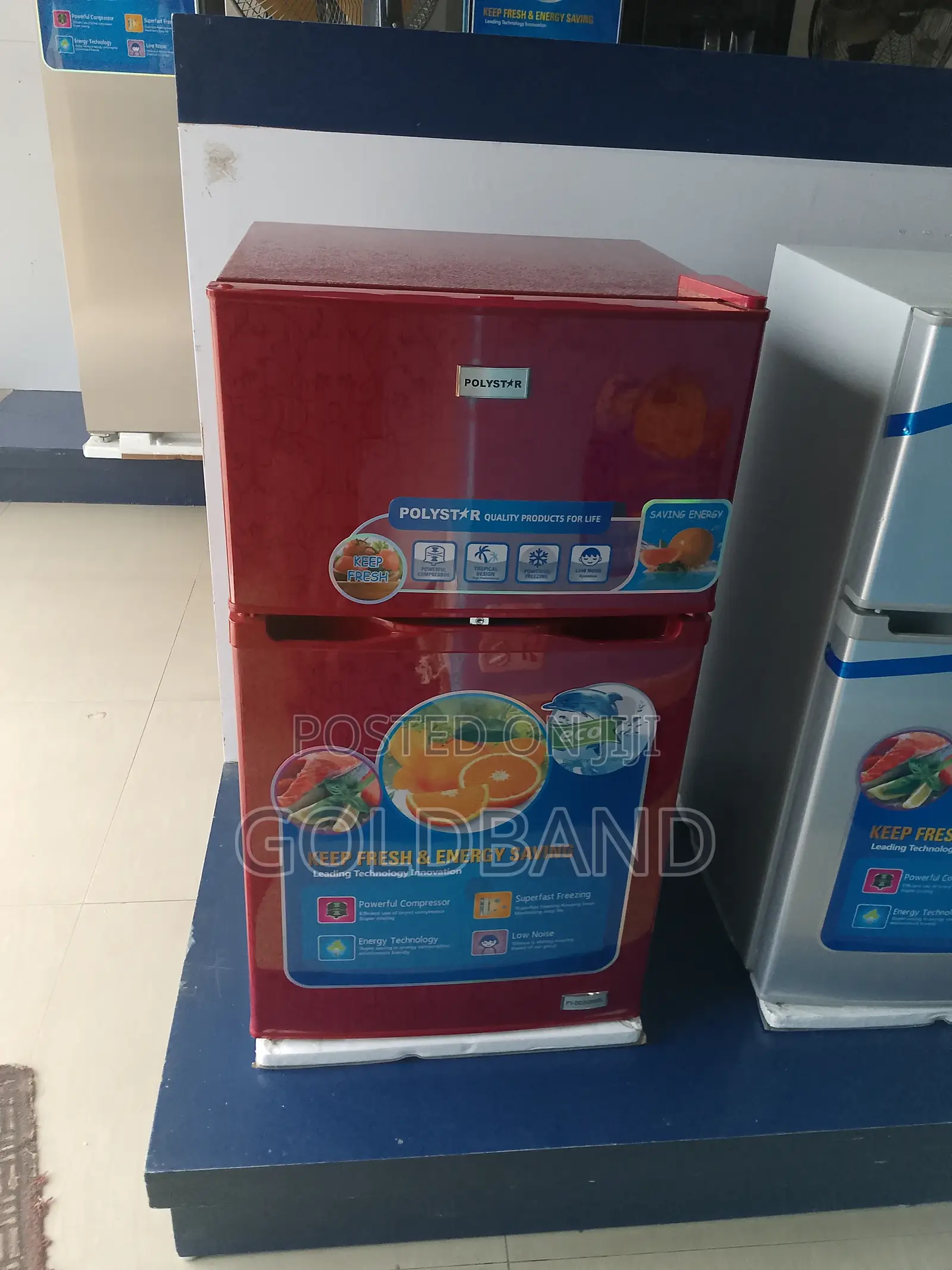 Affordable Polystar Double Door Refrigereator ''Pv-Dd2036lr'