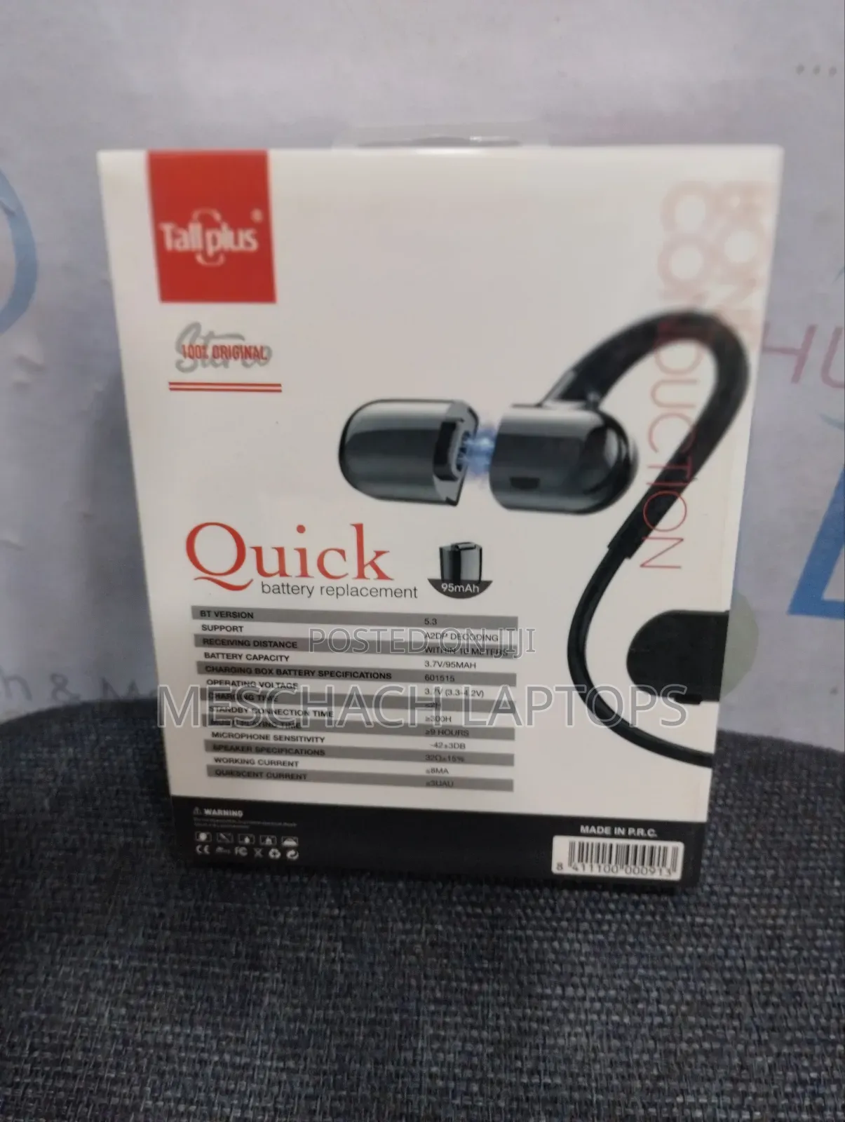 Tallplus Bone Conduction Stereo Headset